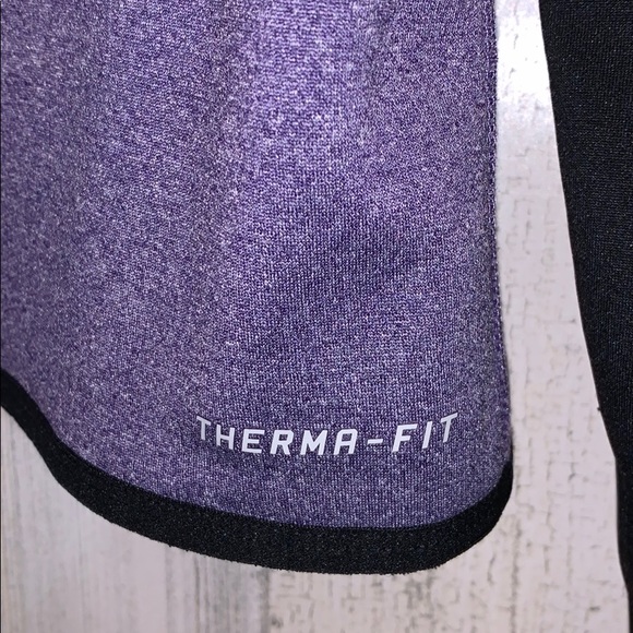 Purple & black Nike hoodie - Picture 4 of 6